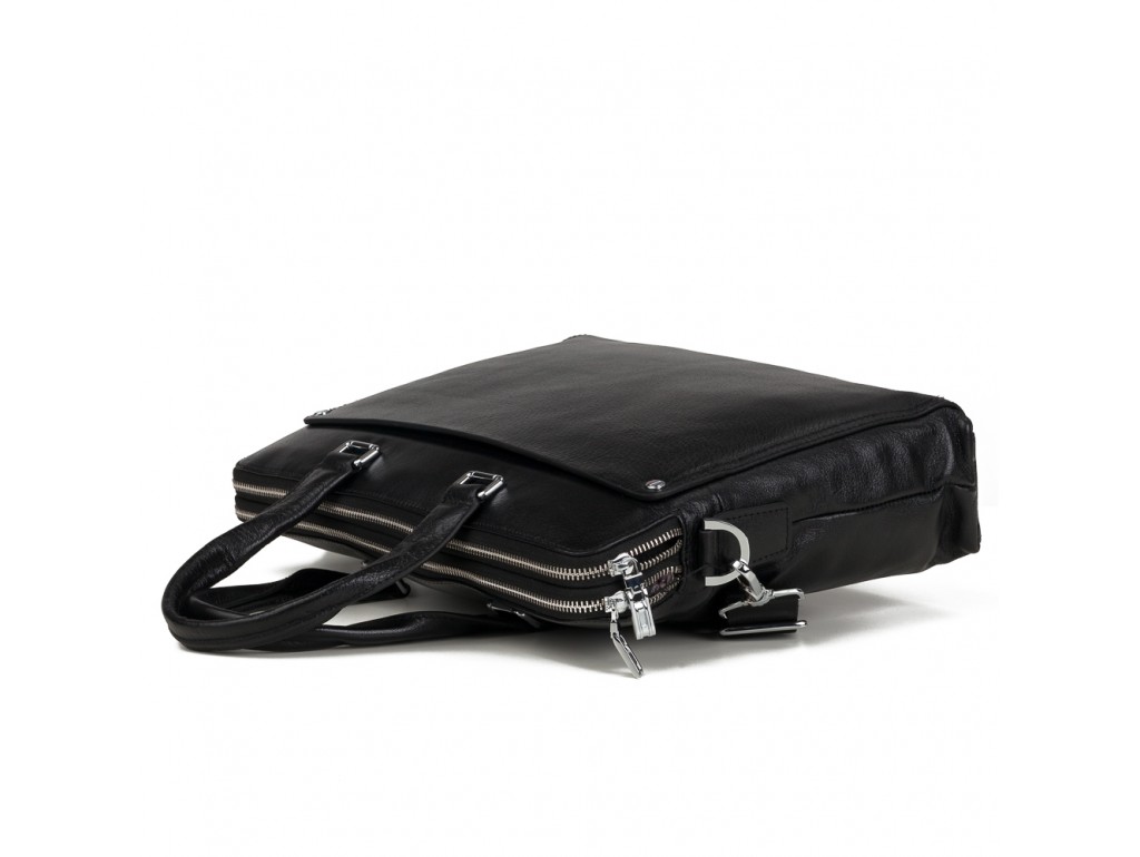 Сумка для ноутбука чорна Tiding Bag M5861-3A - Royalbag