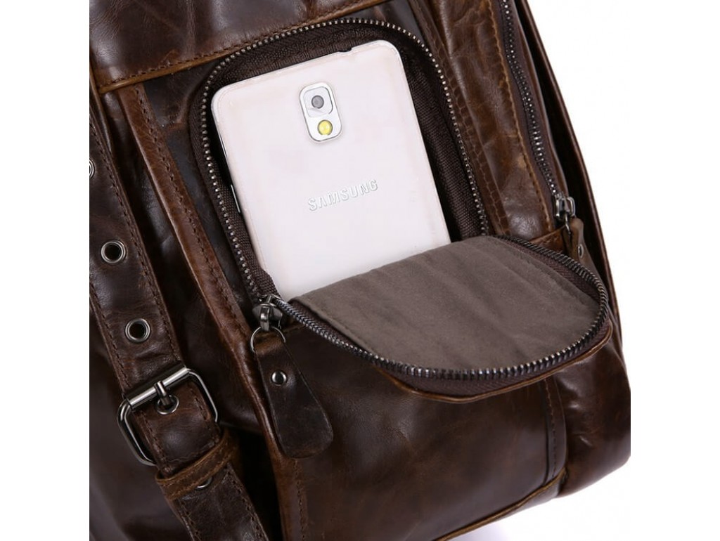 Рюкзак кожаный TIDING BAG 7202C - Royalbag