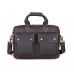 Мужской кожаный портфель TIDING BAG T1123 - Royalbag Фото 7