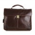 Мужской кожаный портфель с клапаном коричневый Tiding Bag 7091C - Royalbag Фото 4