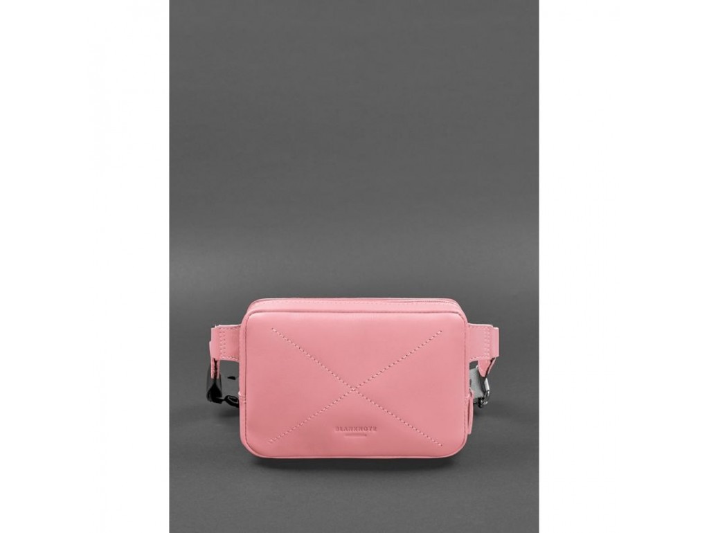 СУМКА ПОЯСНАЯ DROPBAG MINІ (РОЗОВЫЙ ПЕРСИК) bn-bag-6-pink-peach - Royalbag Фото 1