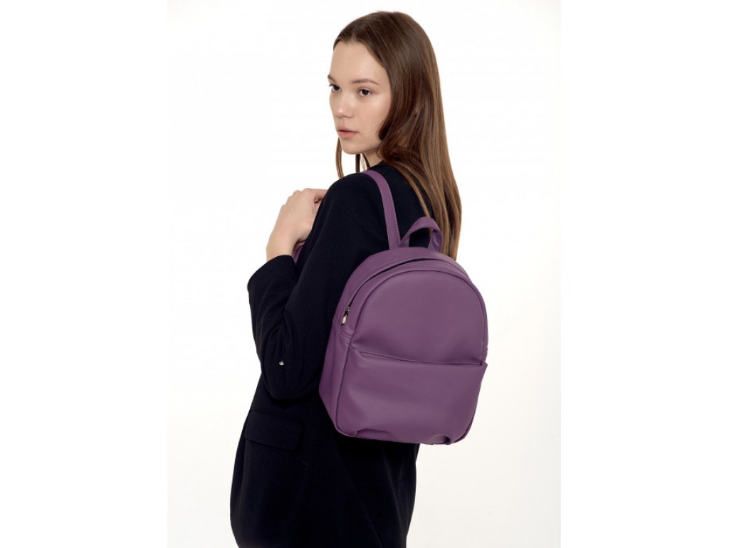 Женский рюкзак Sambag Este MB фиолет - Royalbag Фото 1