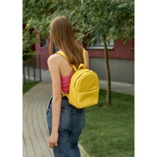 Женский рюкзак Sambag Brix KQH желтый - Royalbag Фото 2