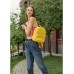 Женский рюкзак Sambag Brix KQH желтый - Royalbag Фото 6