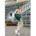 Женский рюкзак Sambag Dali LPT зеленый - Royalbag Фото 3