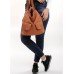 Женский рюкзак Sambag Asti LKH коричневый - Royalbag Фото 4