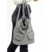 Женский рюкзак Sambag Asti XKH светло-серый нубук - Royalbag Фото 4