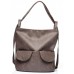 Купить женский рюкзак Sambag Asti XKH светло-коричневый нубук - Royalbag Фото 8