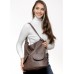 Купить женский рюкзак Sambag Asti XKH светло-коричневый нубук - Royalbag Фото 3