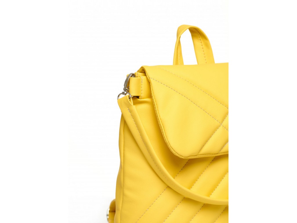 Женский рюкзак Sambag Loft QSH желтый - Royalbag
