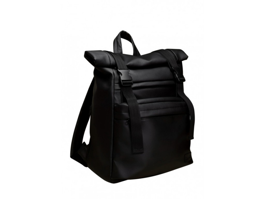 Рюкзак RollTop 0SH2m черный - Royalbag