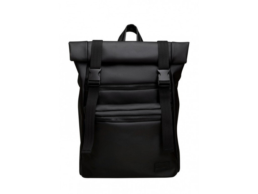 Рюкзак RollTop 0SHnm черный - Royalbag