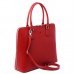 TL141809 Magnolia - Красная женская кожаная деловая сумка от Tuscany (Италия) - Royalbag Фото 5