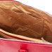 TL141809 Magnolia - Красная женская кожаная деловая сумка от Tuscany (Италия) - Royalbag Фото 9