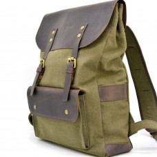 Рюкзак унисекс парусина и кожа RH-9001-4lx бренда TARWA - Royalbag Фото 2