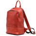 Женский красный кожаный рюкзак TARWA RR-2008-3md среднего размера - Royalbag Фото 7