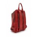 Женский красный кожаный рюкзак TARWA RR-2008-3md среднего размера - Royalbag Фото 5