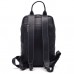 Женский черный кожаный рюкзак TARWA RA-2008-3md среднего размера - Royalbag Фото 6