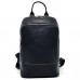Женский черный кожаный рюкзак TARWA RA-2008-3md среднего размера - Royalbag Фото 8