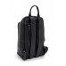 Женский черный кожаный рюкзак TARWA RA-2008-3md среднего размера - Royalbag Фото 10