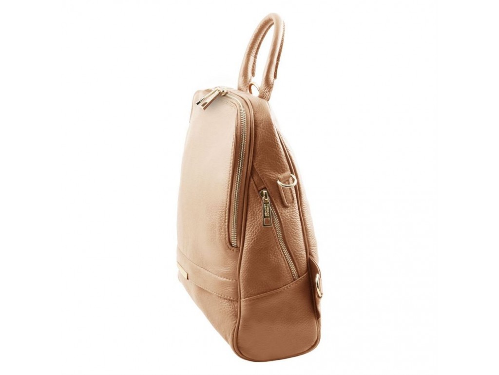TL141376 Шампань TL Bag - женский кожаный рюкзак мягкий от Tuscany - Royalbag