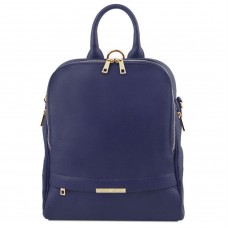 TL141376 Темно-синий TL Bag - женский кожаный рюкзак мягкий от Tuscany - Royalbag Фото 2