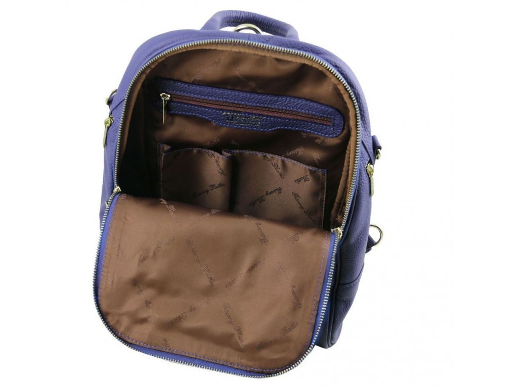 TL141376 Темно-синий TL Bag - женский кожаный рюкзак мягкий от Tuscany - Royalbag