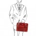 TL141268 Красный Venezia - Кожаный портфель на 2 отделения от Tuscany - Royalbag Фото 4