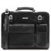 TL141268 Черный Venezia - Кожаный портфель на 2 отделения от Tuscany - Royalbag Фото 3