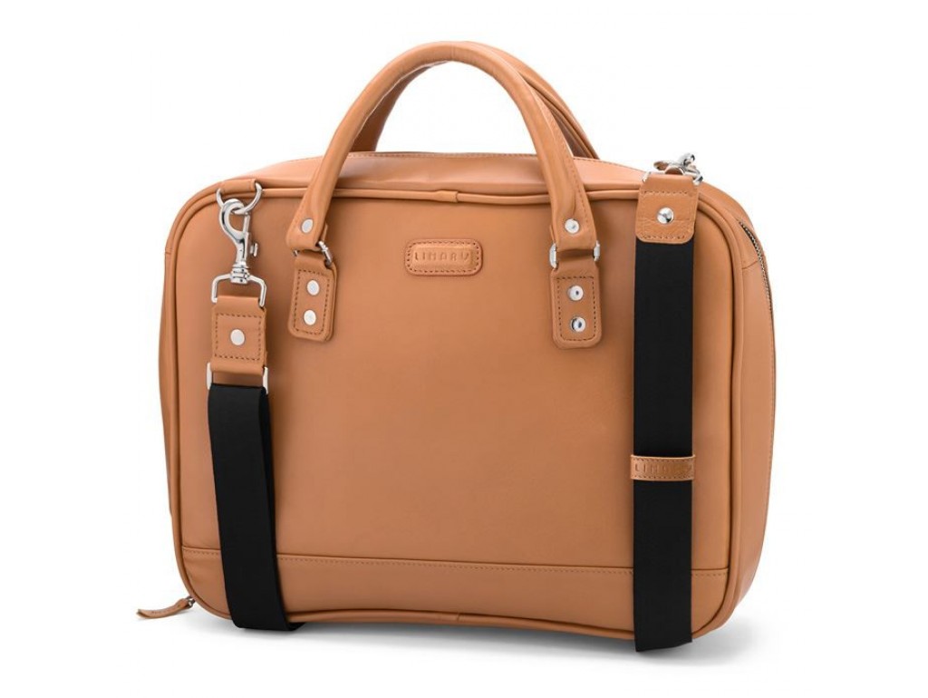 Мужская кожаная сумка-портфель для документов и ноутбука LB601 LIMARY - Royalbag Фото 1