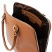 TL141809 Коньяк Magnolia - женская кожаная деловая сумка от Tuscany - Royalbag Фото 9