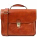 TL142067 Alessandria - кожаный мужской портфель мультифункциональный, цвет: Мед - Royalbag Фото 3