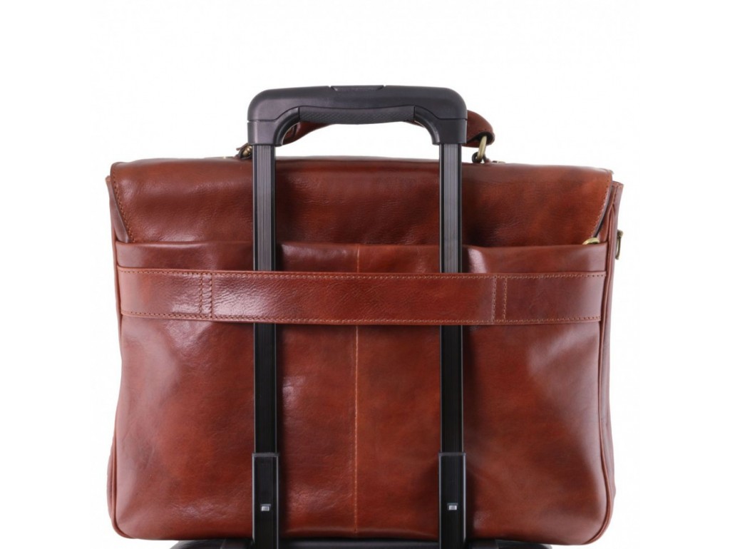TL142067 Alessandria - кожаный мужской портфель мультифункциональный, цвет: Мед - Royalbag