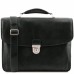 TL142067 Alessandria - кожаный мужской портфель мультифункциональный, цвет: Черный - Royalbag Фото 3