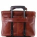 TL142067 Alessandria - кожаный мужской портфель мультифункциональный, цвет: Темно-коричневый - Royalbag Фото 6