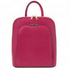 Женский рюкзак из сафьяновой кожи Tuscany TL141631 TL Bag (Magenta – пурпурный) - Royalbag Фото 2