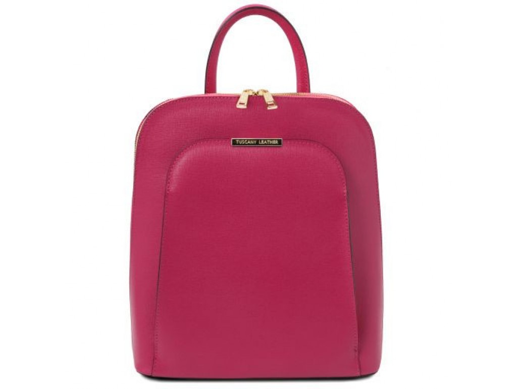 Женский рюкзак из сафьяновой кожи Tuscany TL141631 TL Bag (Magenta – пурпурный) - Royalbag Фото 1