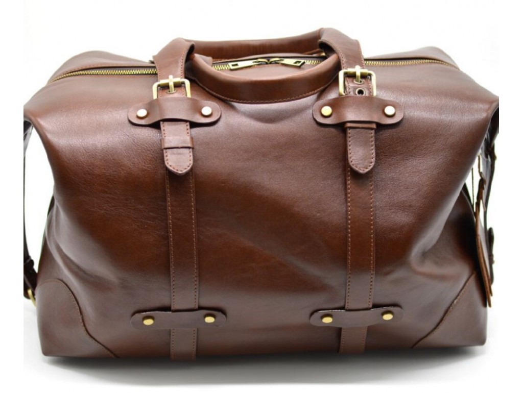 Дорожная сумка из натуральной кожи TARWA, TB-5764-4lx - Royalbag Фото 1